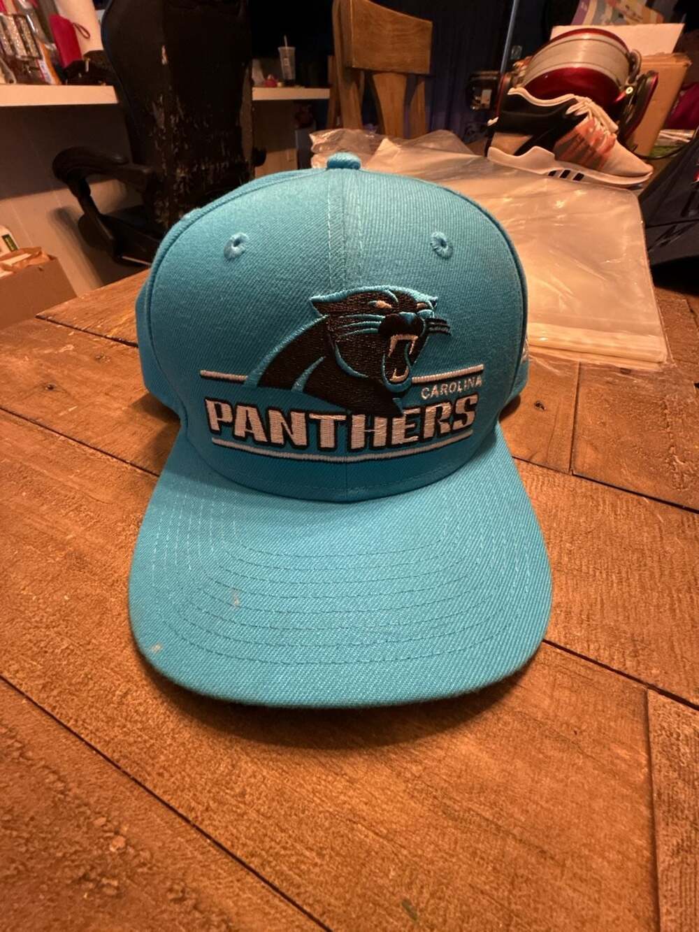 New Era Carolina Panthers NFL Snapback Hat One Size Blue